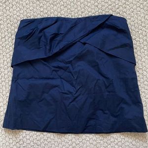 J. Crew Navy Tube Top Sz 6